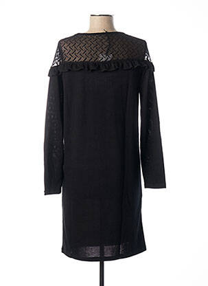 Rochie midi mâneci lungi mâneci lungi negru MALOKA femeie