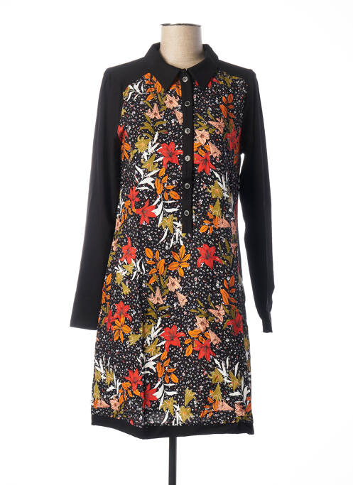 Rochie midi negru MALOKA femeie