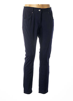 Pantalon drept albastru MALOKA femeie
