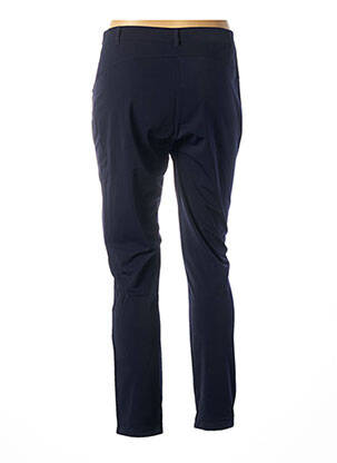 Pantalon drept elasticitate mărime normală albastru MALOKA femeie