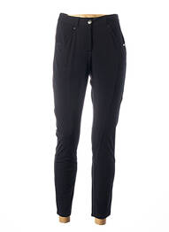 Pantalon drept elasticitate mărime normală negru MALOKA femeie