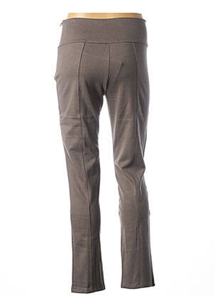 Pantalon drept elasticitate gri MALOKA femeie