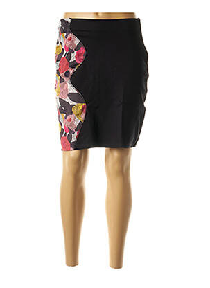 Fustă scurtă negru MALOKA femeie