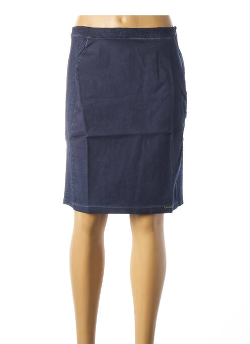 Fustă midi albastru MALOKA femeie