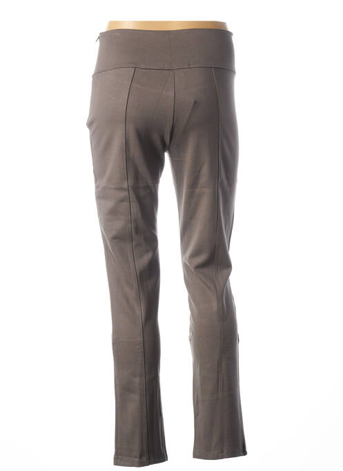 Pantalon drept gri MALOKA femeie