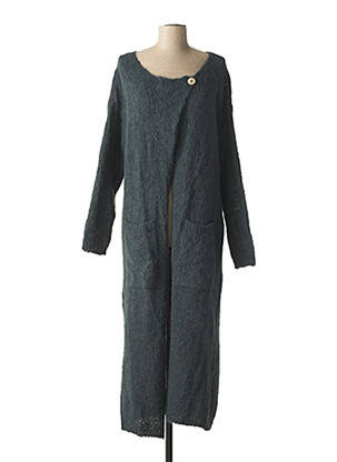 Vestă cu mâneci lungi albastru MAEVY femeie