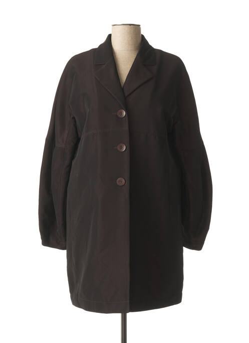 Palton lung maro ARMAND VENTILO femeie