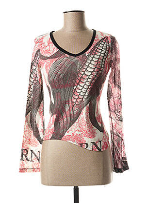 Tricou roz CUSTO femeie