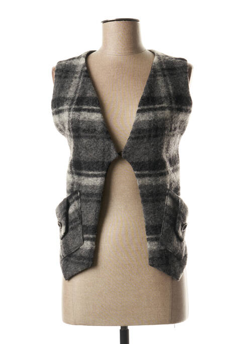 Vestă fără mâneci gri TXELL MIRAS femeie