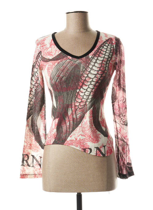 Tricou roz CUSTO femeie