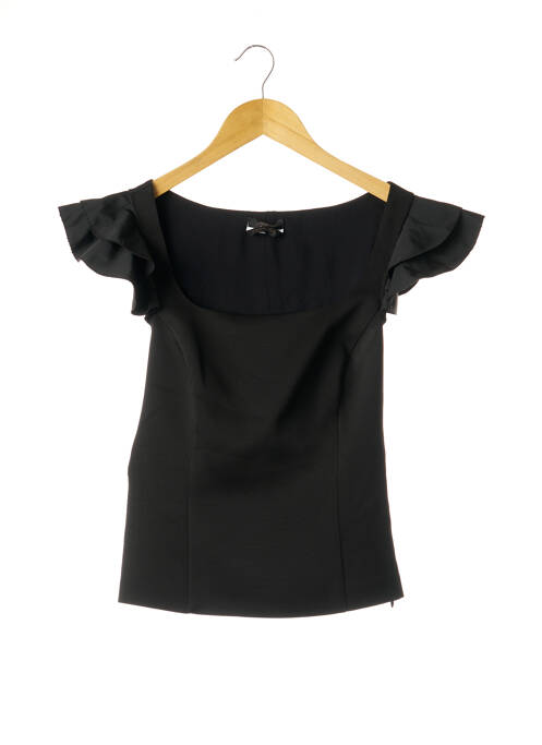 Top negru SWEET REM femeie