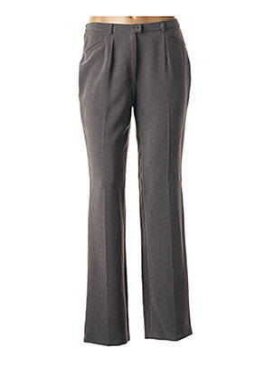 Pantalon drept gri CHRISTIAN MARRY femeie