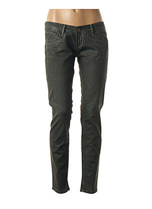 Pantalon slim verde MELTIN'POT femeie