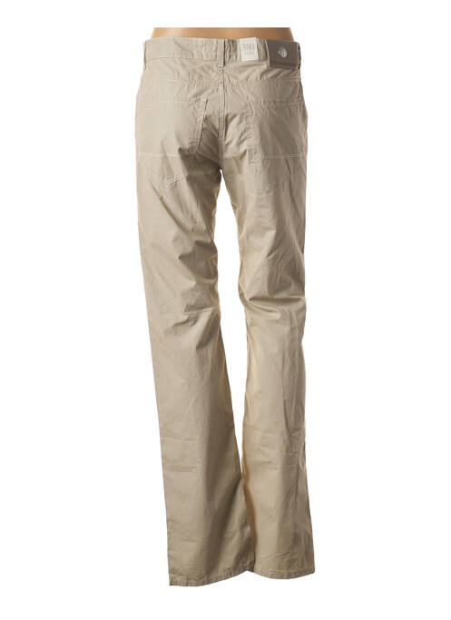 Pantalon drept bej TRUSSARDI JEANS femeie