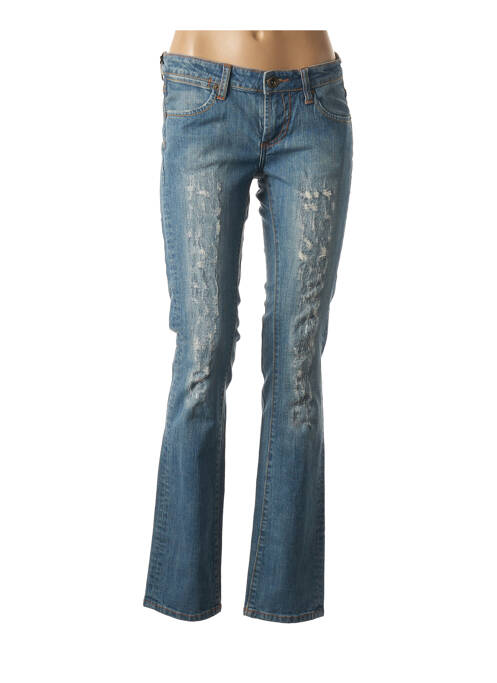 Blugi cu croială slim albastru ED HARDY femeie