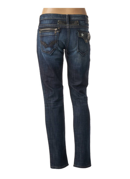 Blugi cu croială slim albastru ROBIN'S JEAN femeie