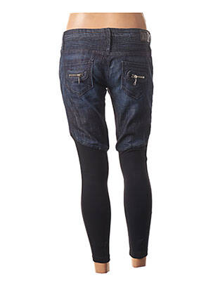 Blugi skinny elasticitate talie joasă albastru ROBIN'S JEAN femeie