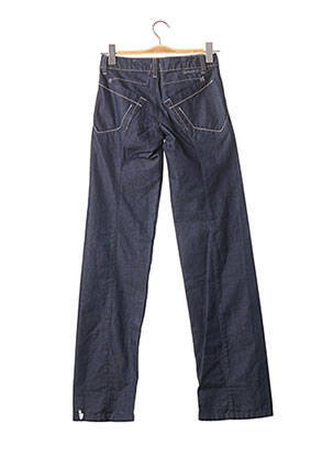 Pantalon drept elasticitate talie joasă albastru MARITHE & FRANCOIS GIRBAUD femeie
