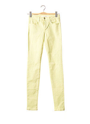 Blugi skinny elasticitate talie joasă galben JOE S femeie