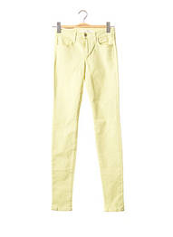 Blugi skinny elasticitate talie joasă galben JOE S femme