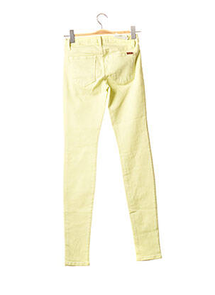 Blugi skinny elasticitate talie joasă galben JOE S femeie