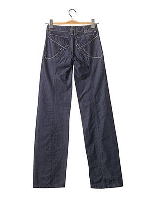 Pantalon drept elasticitate talie joasă albastru MARITHE & FRANCOIS GIRBAUD femeie