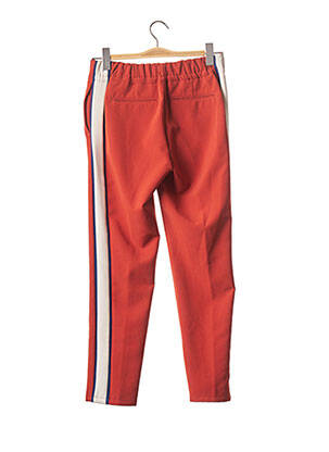 Pantalon drept țesătură crep portocalie CLOSED femeie