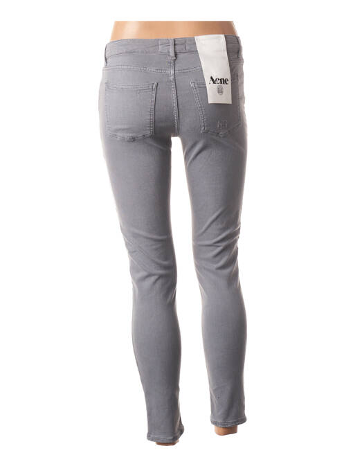 Blugi skinny gri ACNE STUDIOS femeie