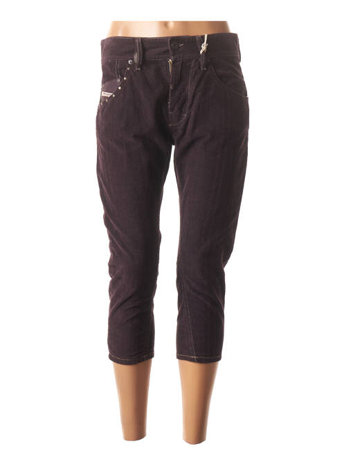 Pantalon trei sferturi roșu DIESEL femeie