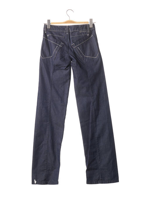 Pantalon drept albastru MARITHE & FRANCOIS GIRBAUD femeie