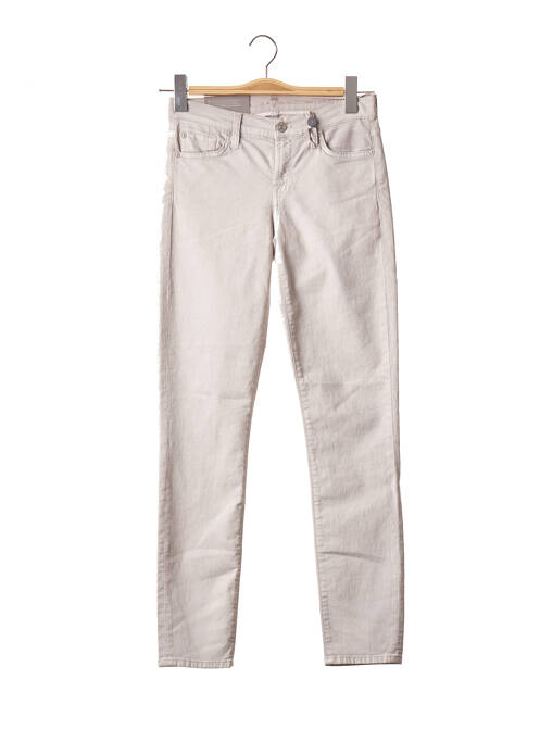 Blugi skinny gri FOR ALL MANKIND femeie