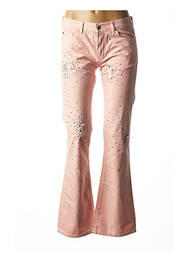 Blugi bootcut selecție denim talie joasă roz purple and pink femme