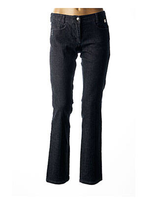 Pantalon slim talie joasă talie joasă albastru CARACTERE femeie