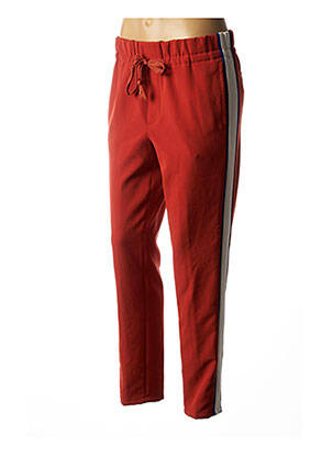 Pantalon drept elasticitate portocalie CLOSED femeie