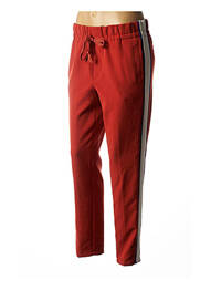 Pantalon drept elasticitate portocaliu CLOSED femeie