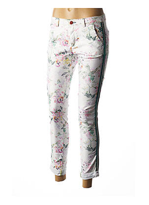 Pantalon 7/8 alb BARB'ONE femeie
