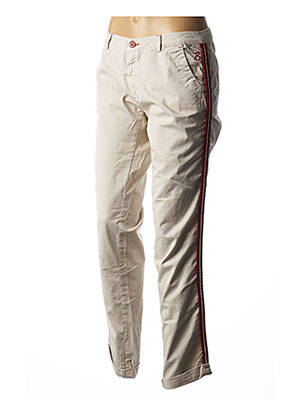 Pantalon chino bej BARB'ONE femeie