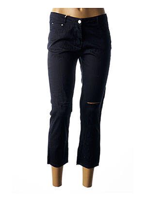 Pantalon trei sferturi albastru LUIZACCO femeie