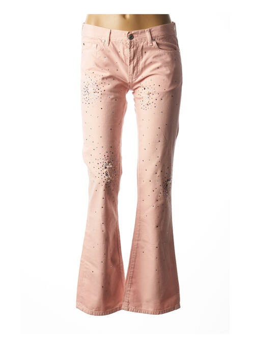 Blugi bootcut roz purple and pink femeie