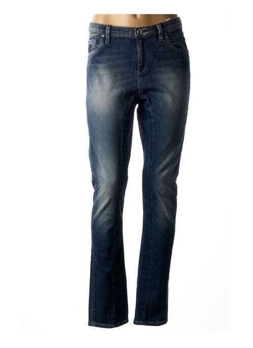 Blugi cu croială slim albastru FREE SOUL femeie