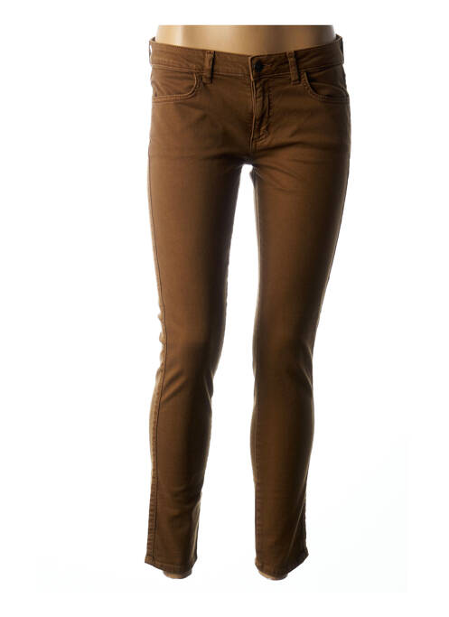 Pantalon slim maro SIWY femeie