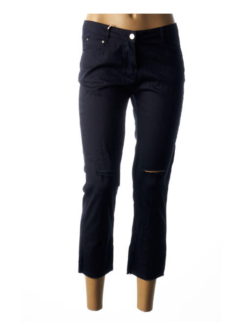 Pantalon trei sferturi albastru LUIZACCO femeie