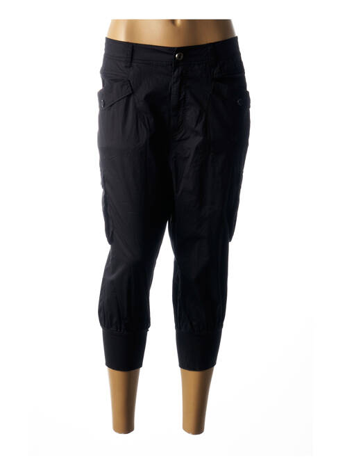 Pantalon trei sferturi negru DKNY femeie