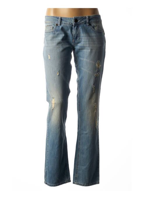 Blugi cu croială dreaptă albastru TWIN SET femeie