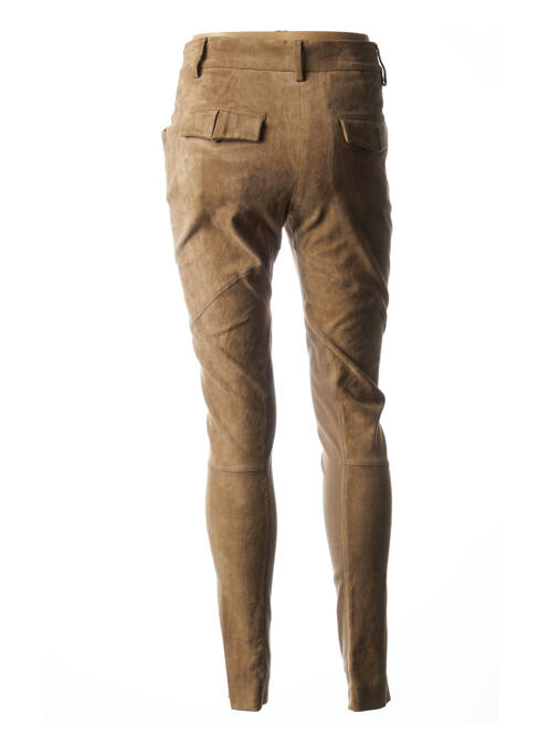 Pantalon slim bej GUNEX femeie