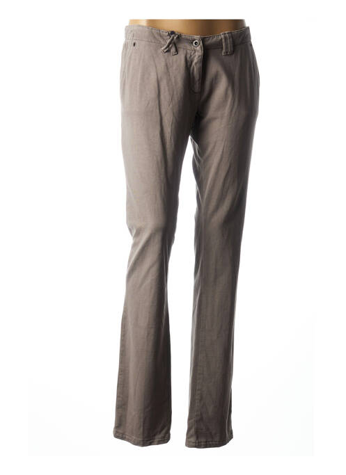 Pantalon chino gri AERONAUTICA femeie