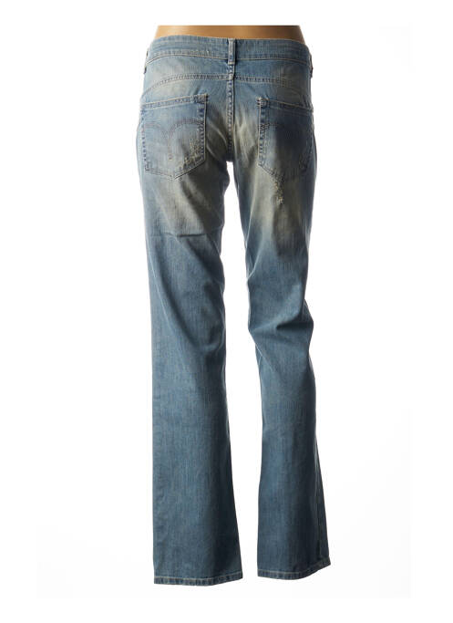 Blugi cu croială dreaptă albastru TWIN SET femeie