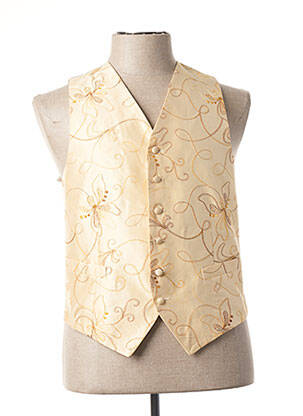 Vestă fără mâneci bej CANOTIER bărbat