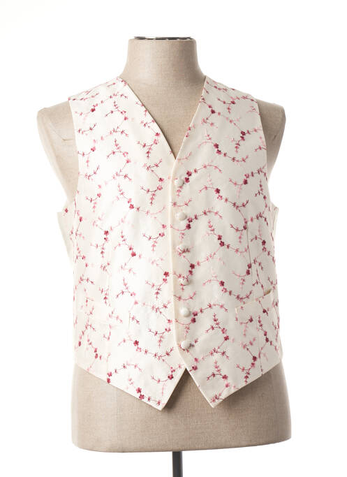 Vestă fără mâneci alb CANOTIER bărbat