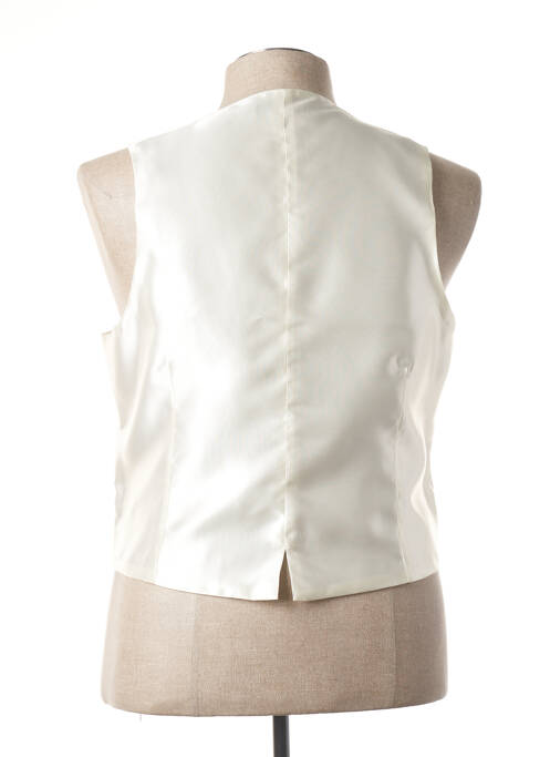 Vestă fără mâneci alb CANOTIER bărbat